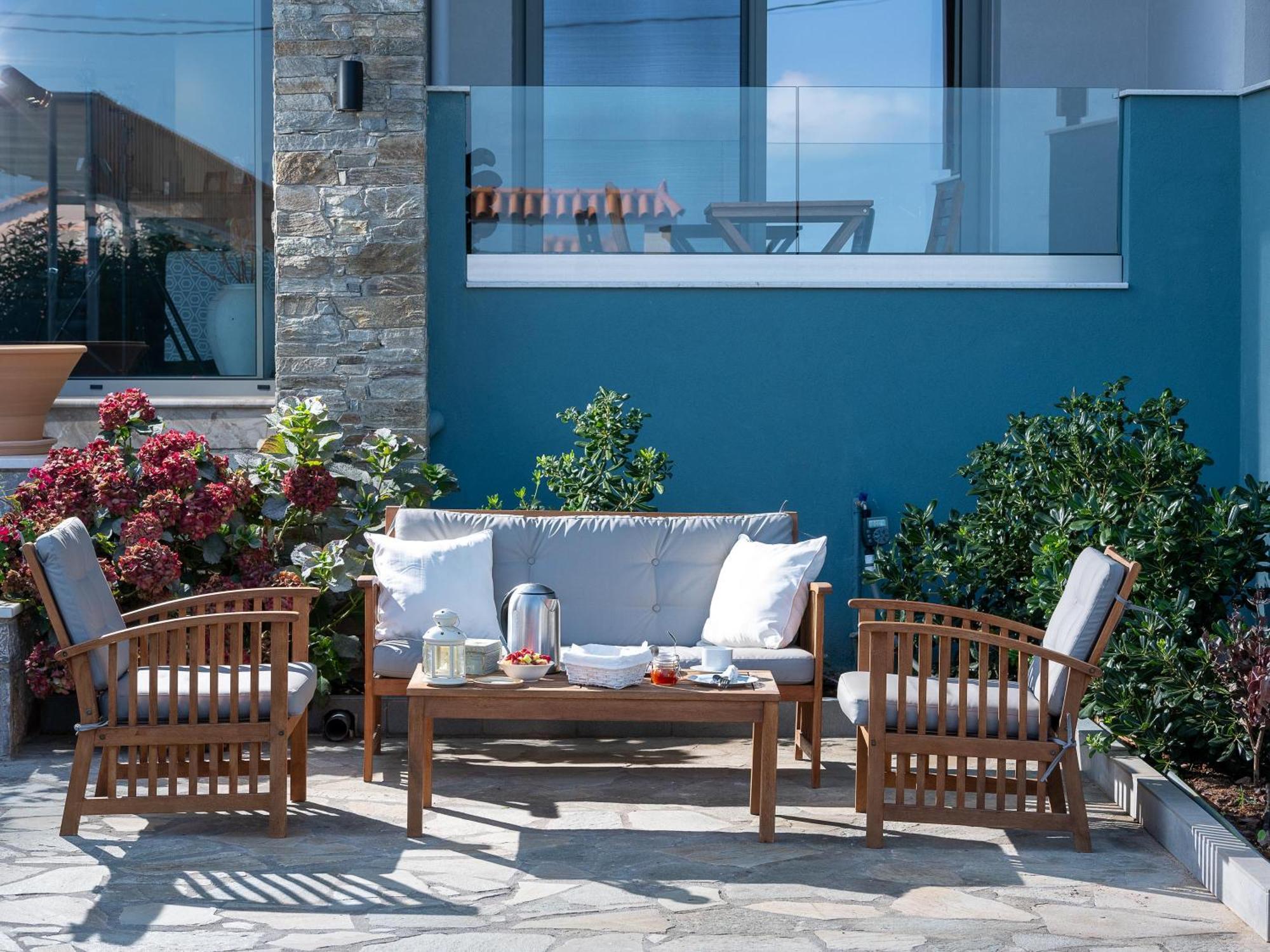 Evalia Apartments Херсонисос Екстериор снимка